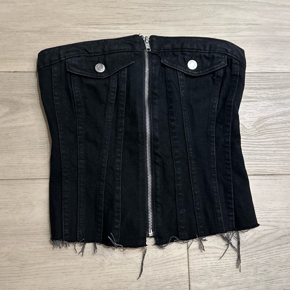 Zara Black Top Size XS - Picture 2 of 10